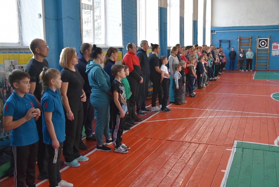 Районные соревнования  среди спортивных семей.